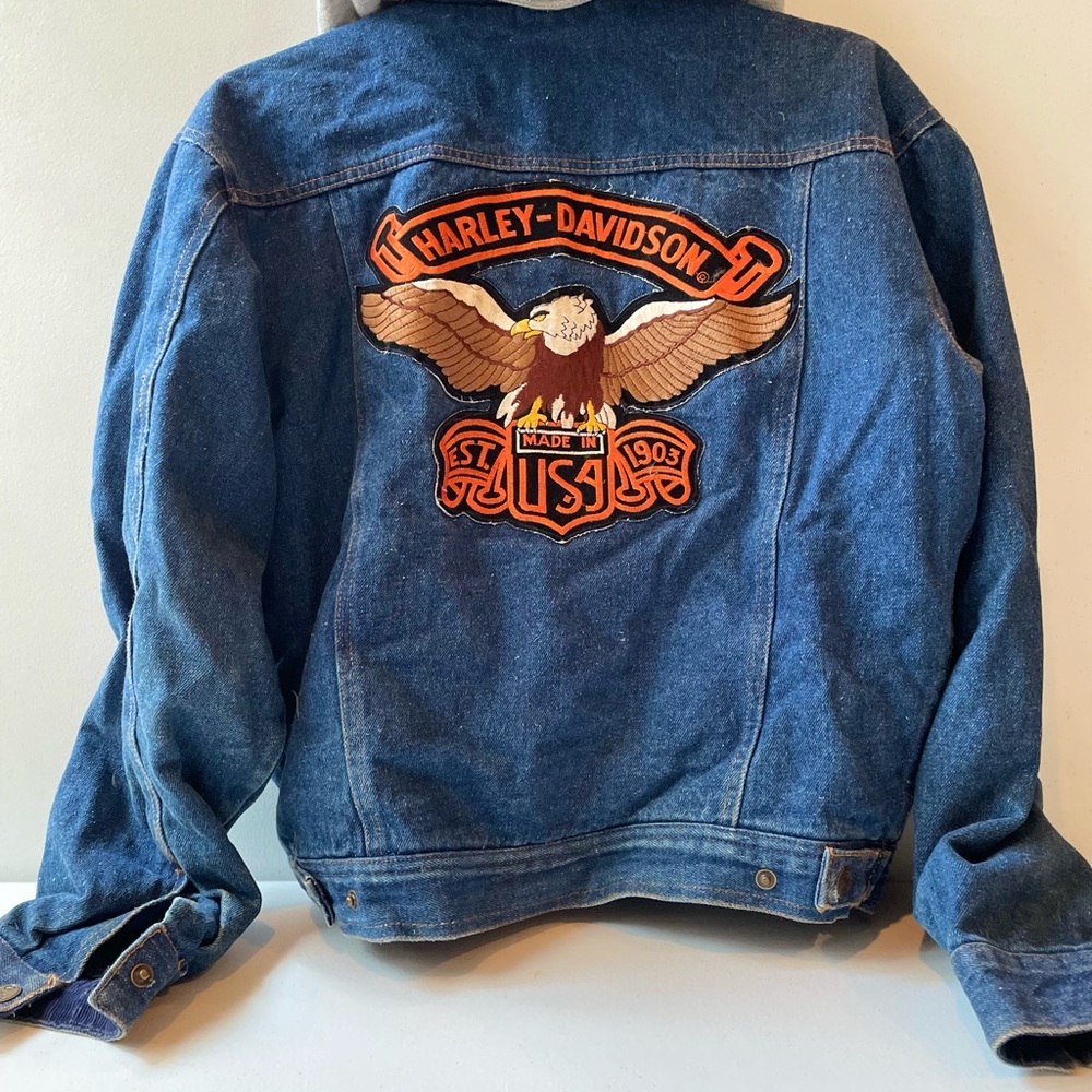 90’s Harley-Davidson Jean Jacket